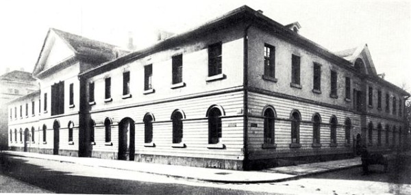 Evangelisches Schulhaus R 2, vor 1914